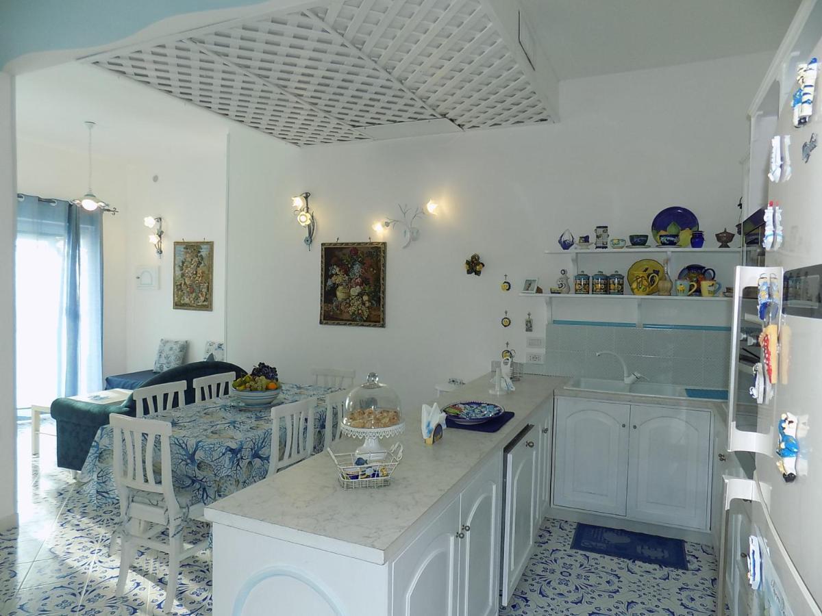 Maison De Charme Villa Mavi Praiano Exteriör bild